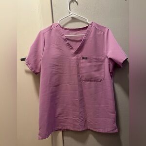 Figs womens lilac dawn M scrub top